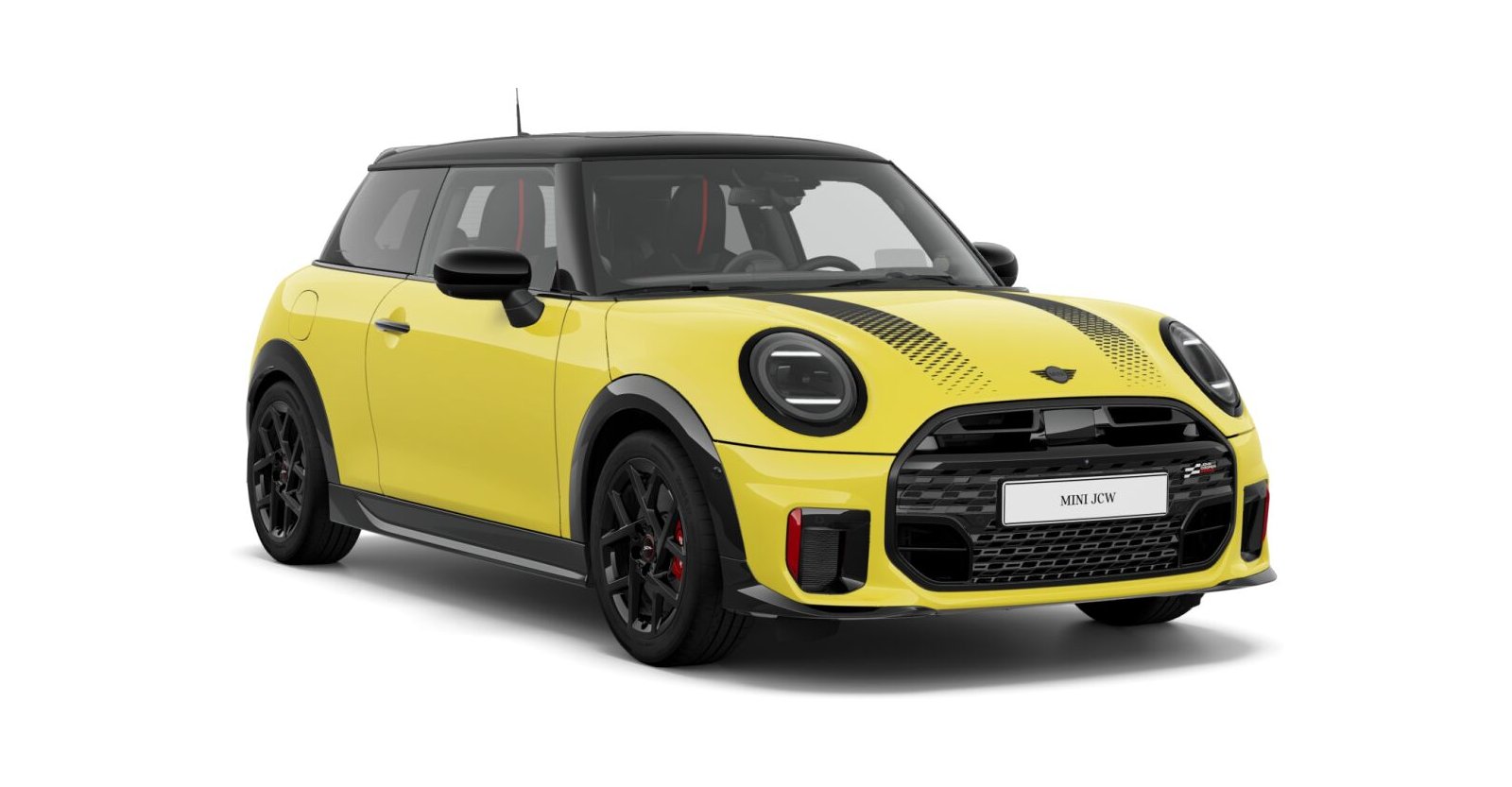 MINI MINI 3-Türer in Gelb von vorne