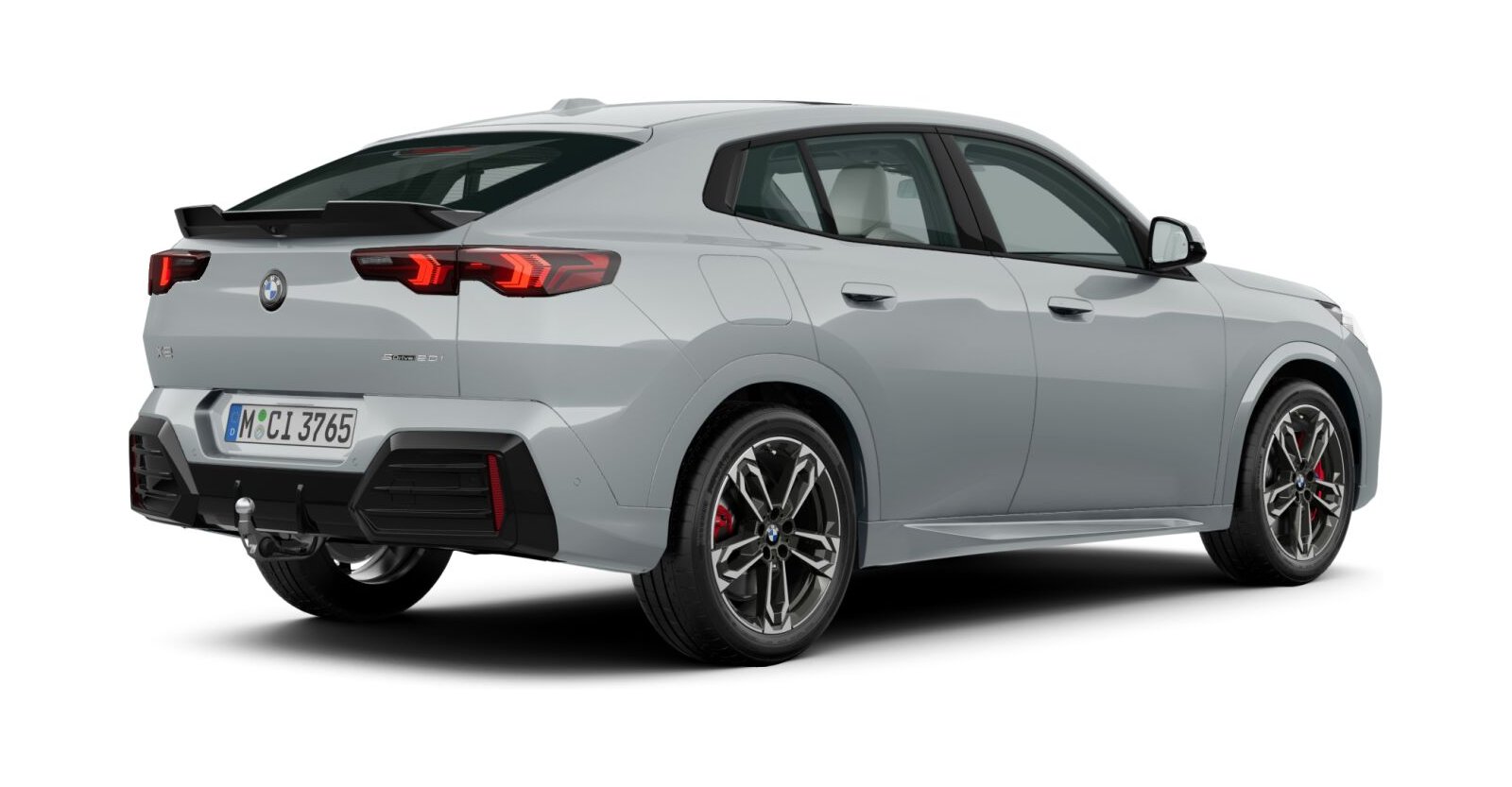 BMW BMW X in Grau von hinten BMW BMW X in Grau von hinten