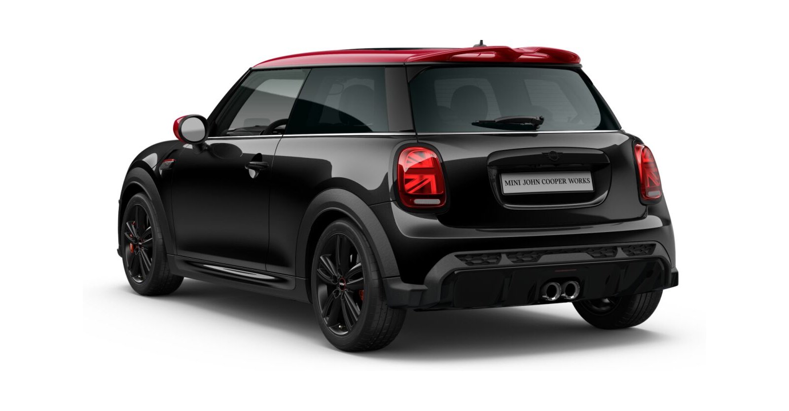 MINI MINI 3-Türer in Schwarz von hinten MINI MINI 3-Türer in Schwarz von hinten