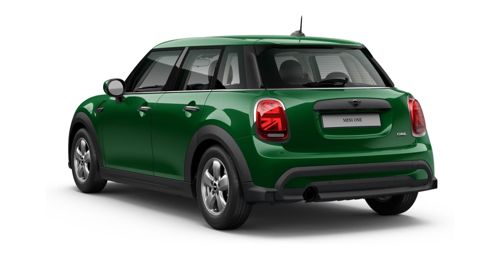 MINI MINI 5-Türer in Grün von hinten MINI MINI 5-Türer in Grün von hinten