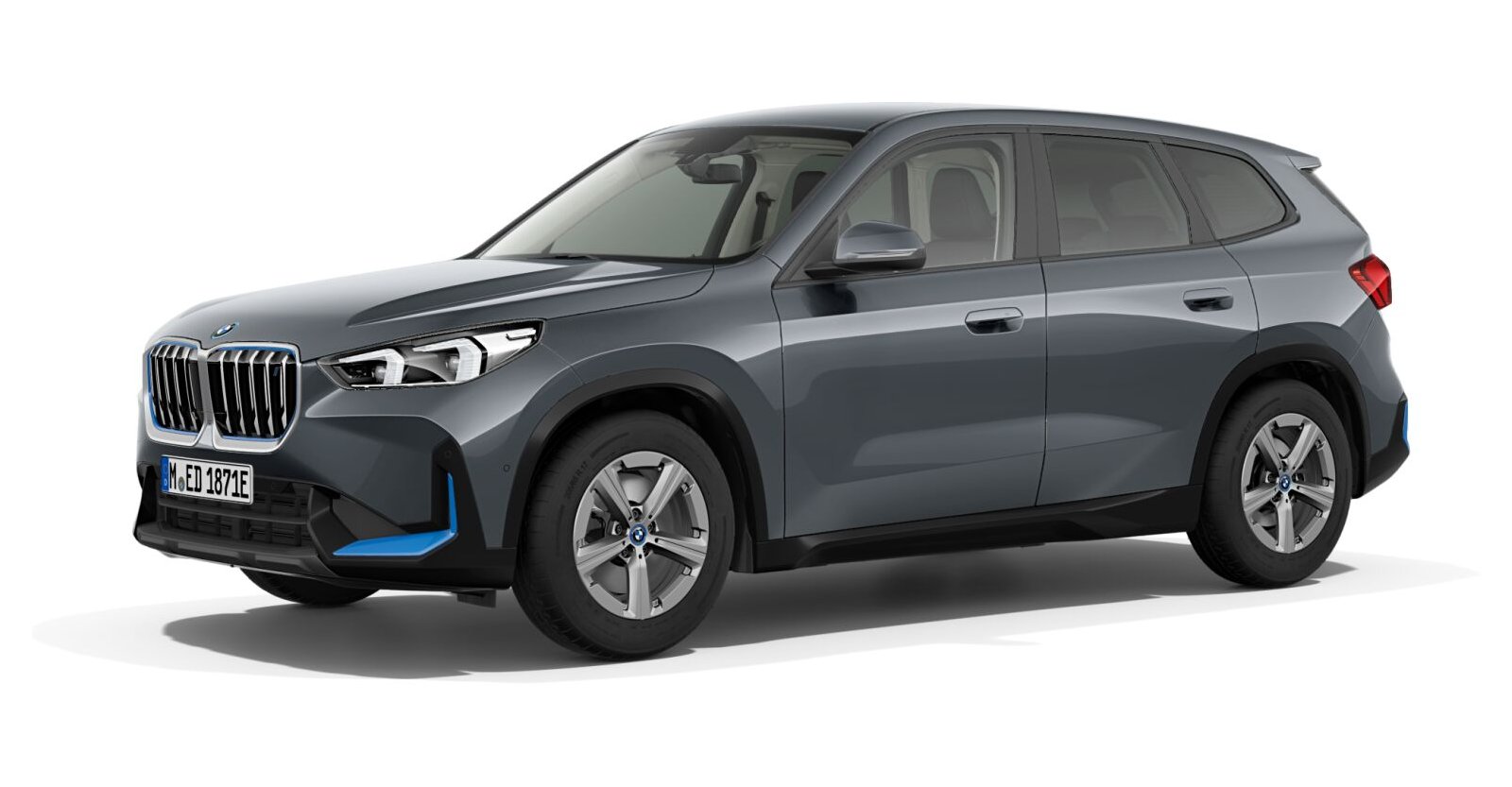 BMW BMW I in Grau von vorne BMW BMW I in Grau von vorne