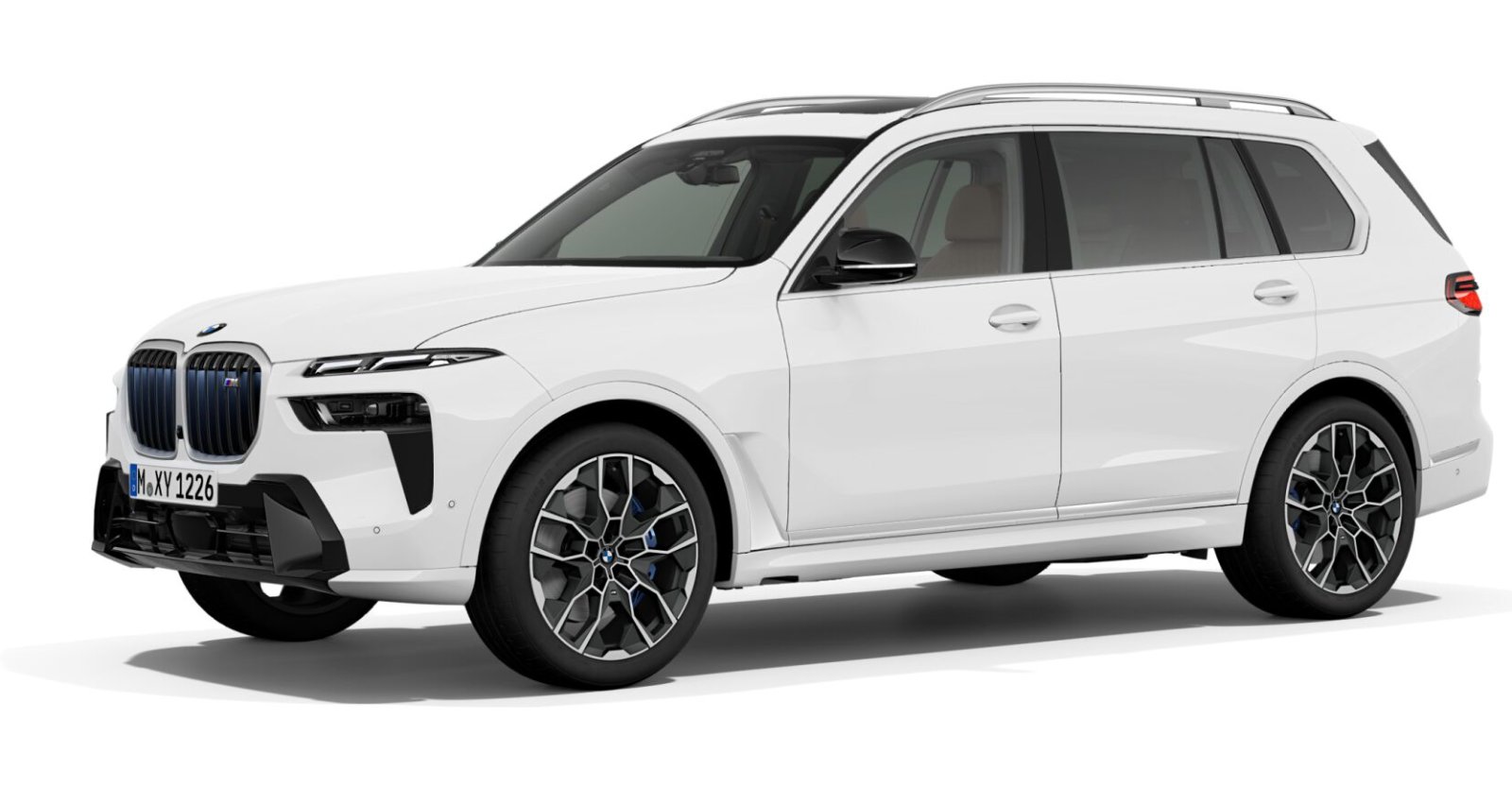 BMW BMW X in Weiß von vorne BMW BMW X in Weiß von vorne