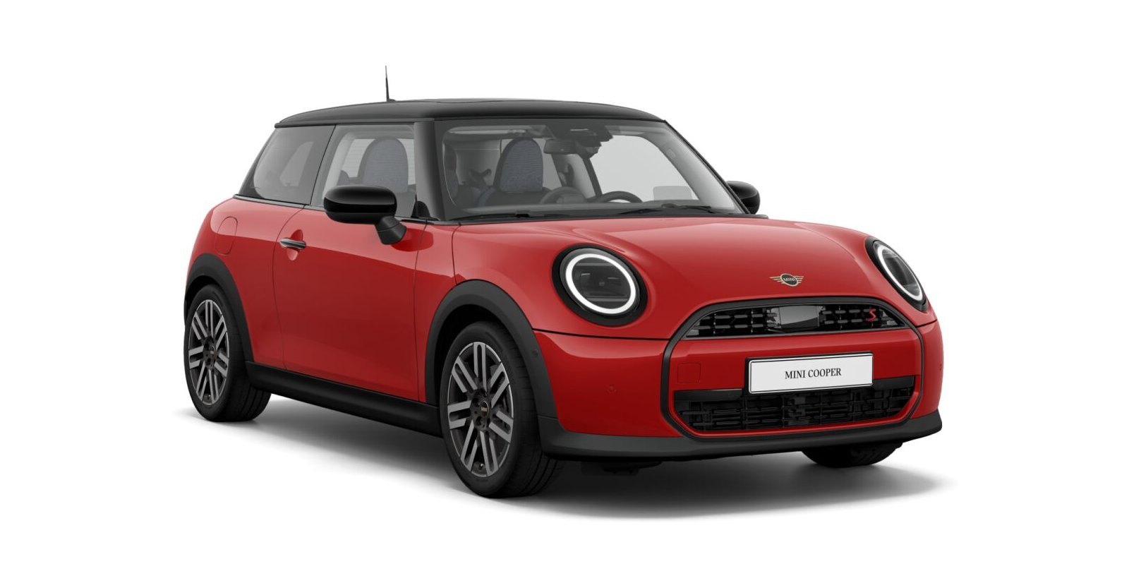MINI MINI 3-Türer in Rot von vorne MINI MINI 3-Türer in Rot von vorne