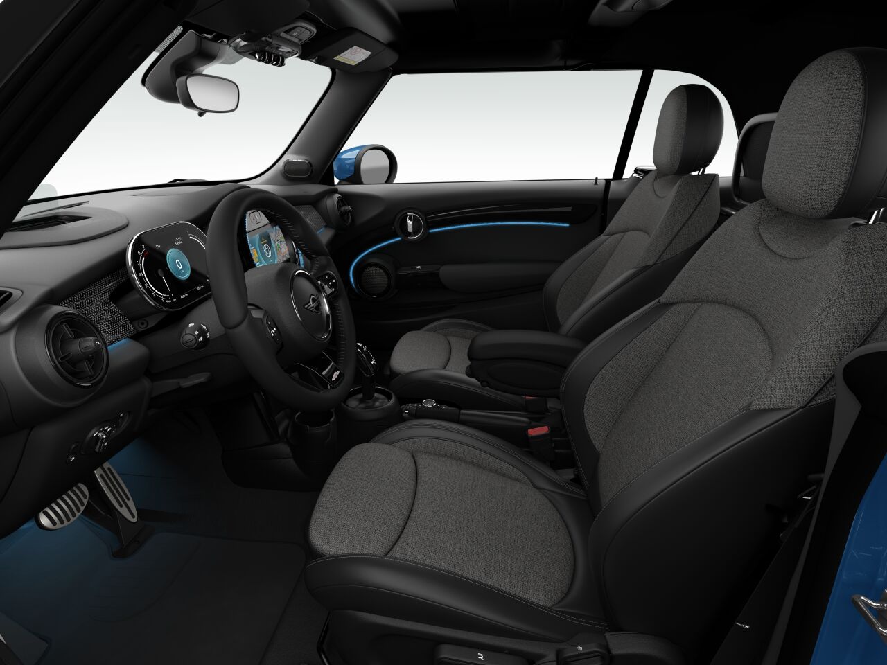 MINI MINI Cabrio im Innenraum seitlich MINI MINI Cabrio im Innenraum seitlich