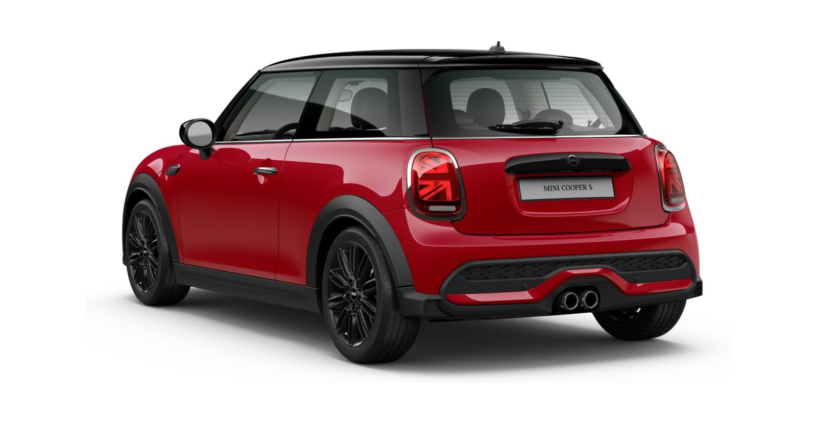 MINI MINI 3-Türer in Rot von hinten MINI MINI 3-Türer in Rot von hinten