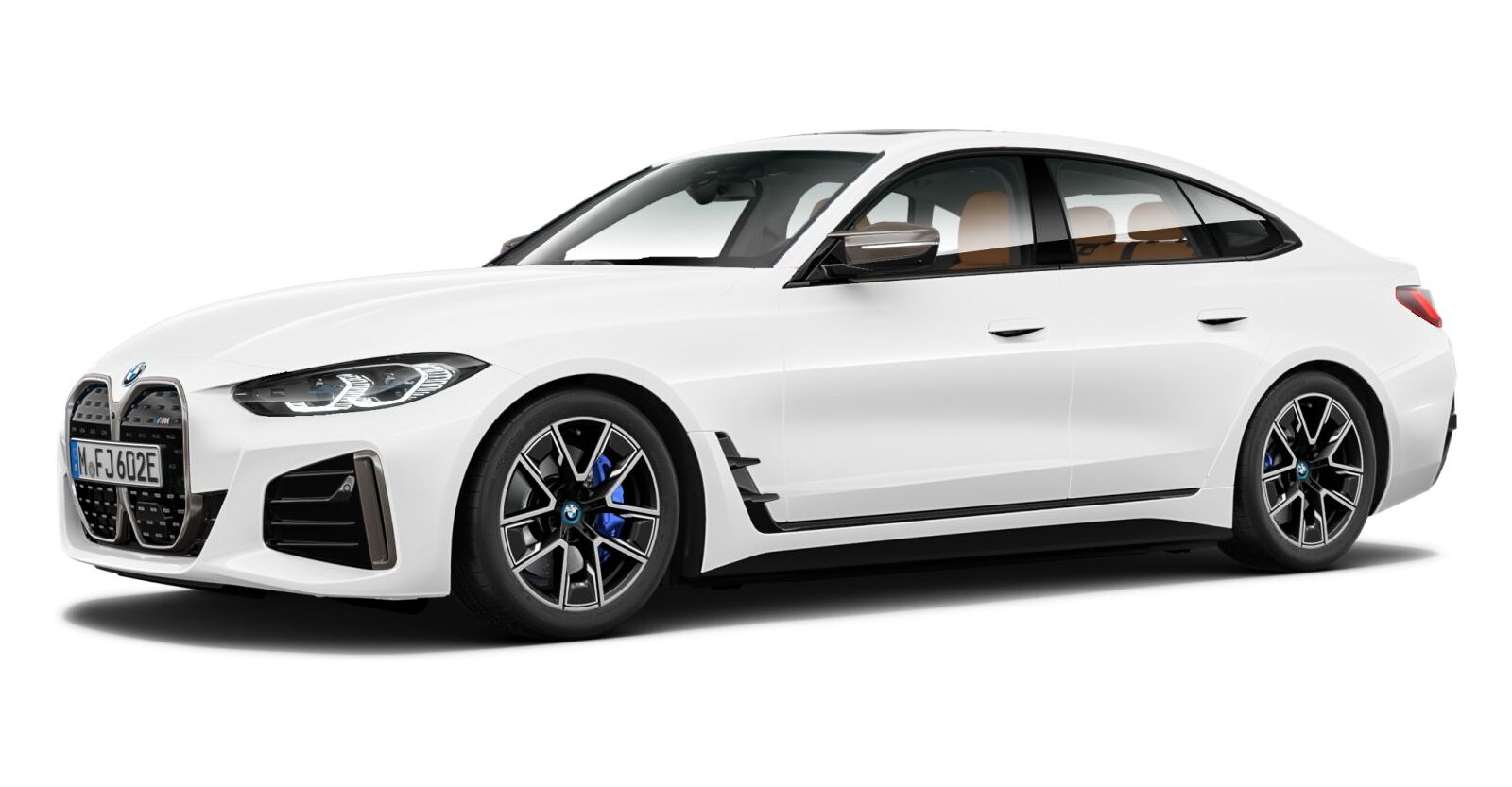 BMW BMW I in Weiß von vorne
