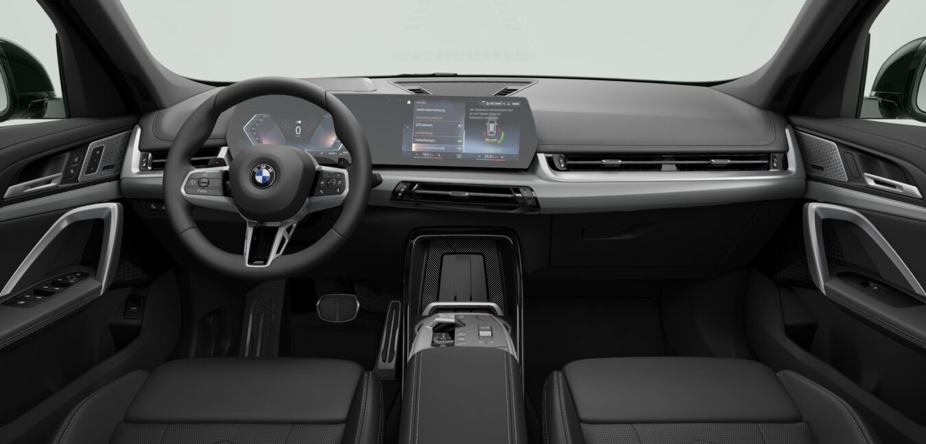 BMW BMW X im Innenraum von vorne