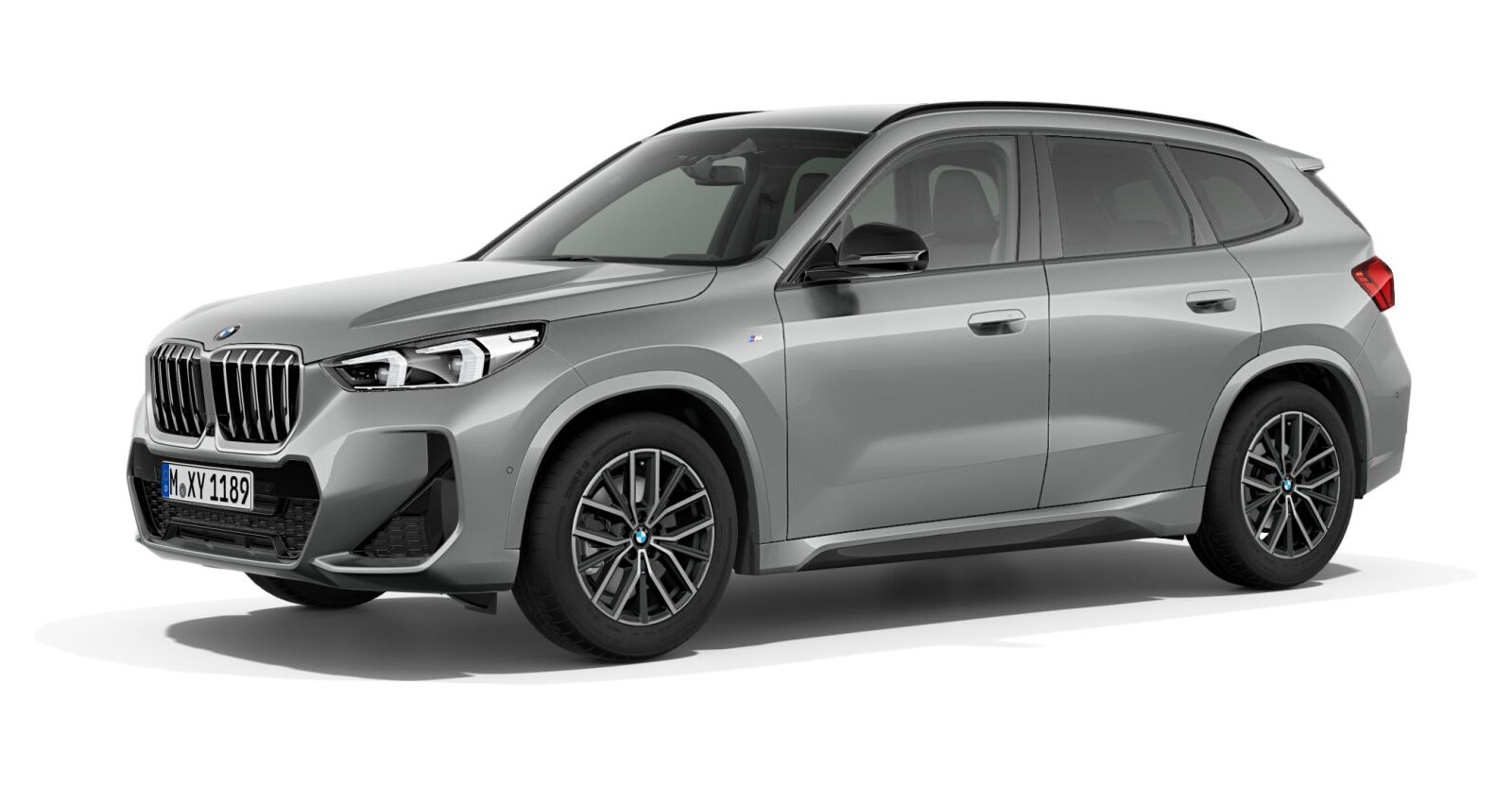 BMW X1 xDrive23d in Grau von vorne BMW X1 xDrive23d in Grau von vorne