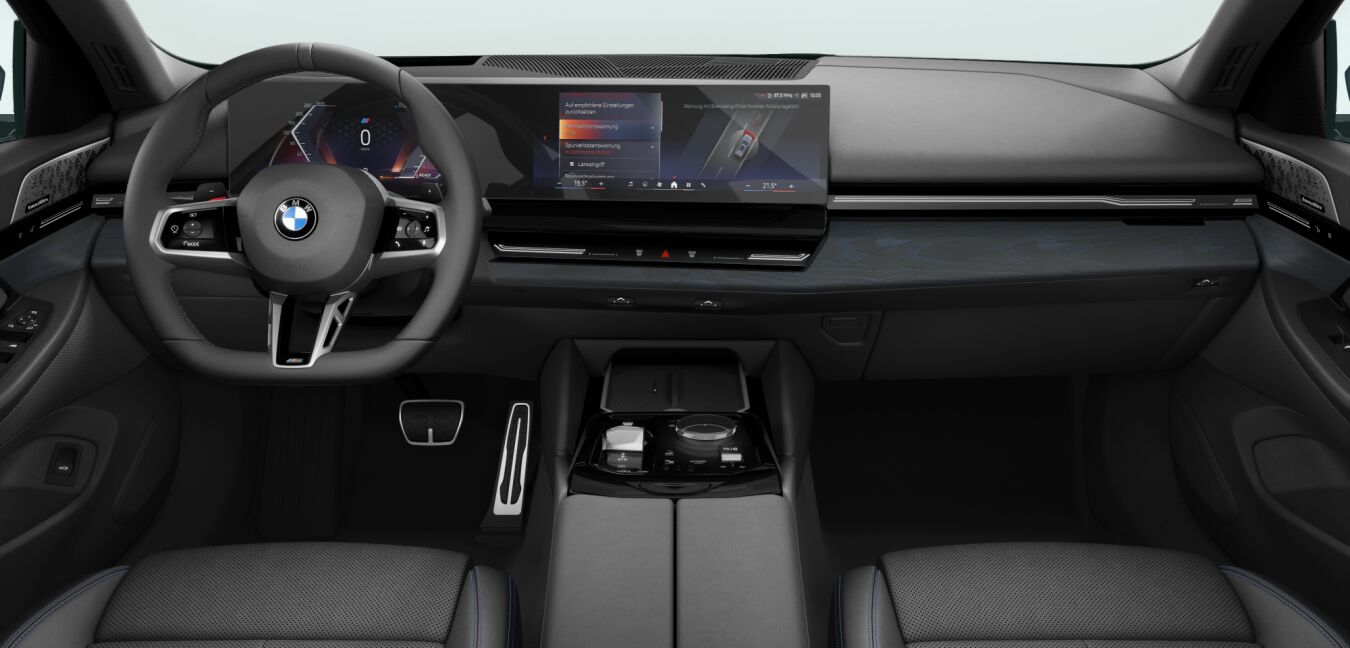 BMW BMW 5er im Innenraum von vorne BMW BMW 5er im Innenraum von vorne