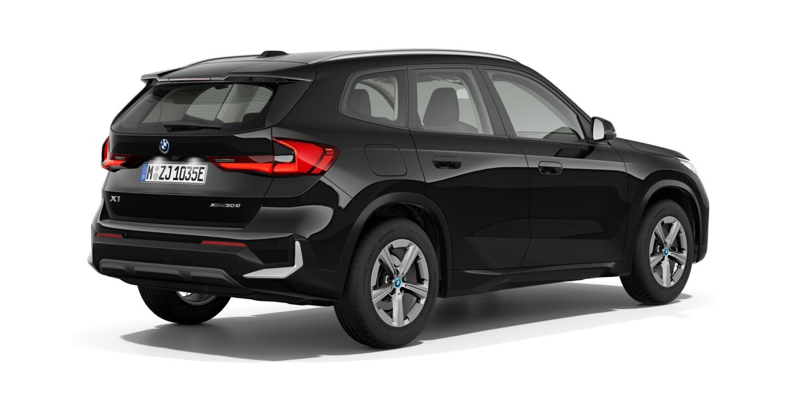 BMW BMW X in Schwarz von hinten BMW BMW X in Schwarz von hinten