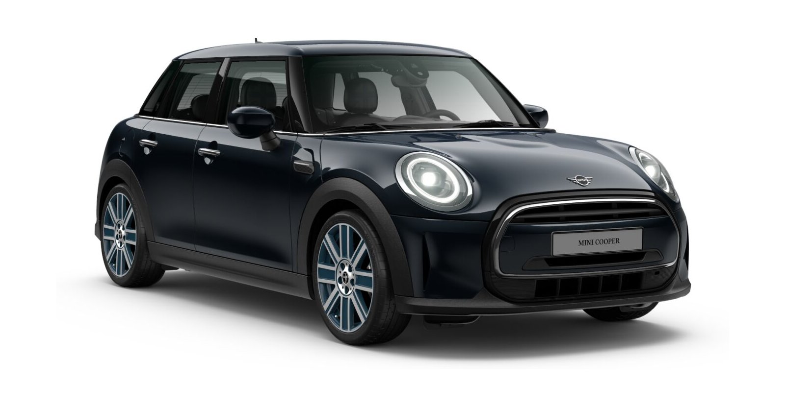 MINI MINI 5-Türer in Schwarz von vorne
