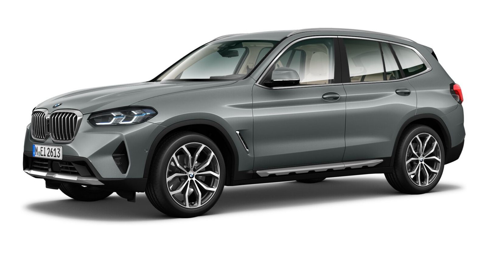 BMW BMW X in Grau von vorne BMW BMW X in Grau von vorne