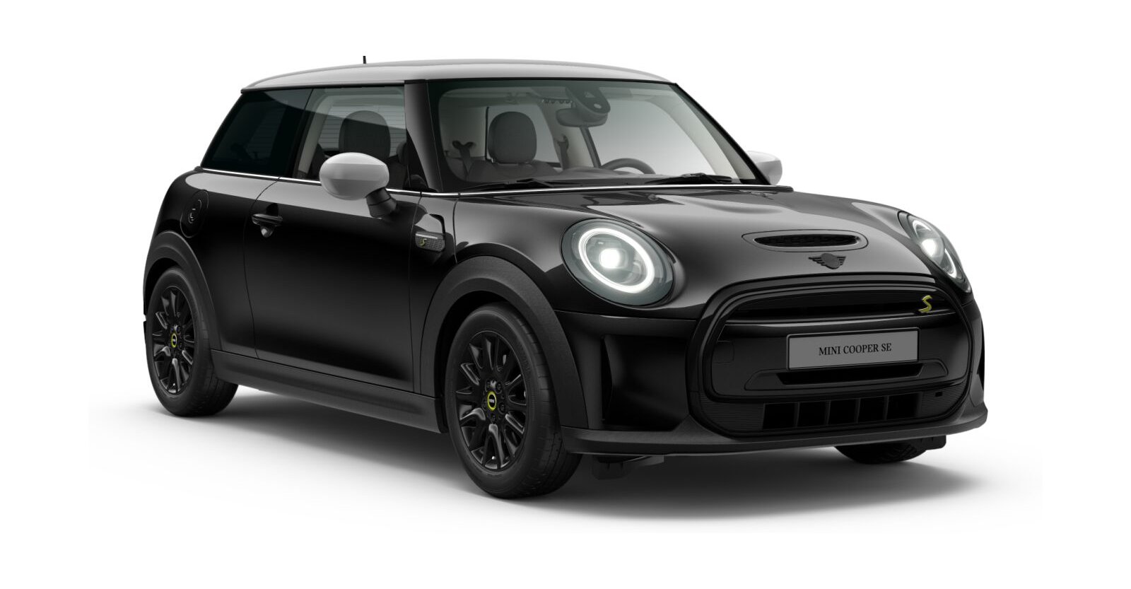 MINI MINI 3-Türer in Schwarz von vorne