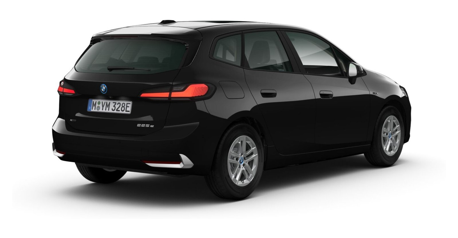 BMW BMW 2er in Schwarz von hinten BMW BMW 2er in Schwarz von hinten