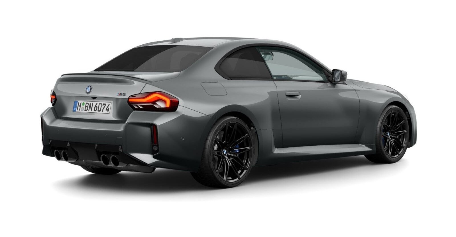 BMW BMW M in Grau von hinten BMW BMW M in Grau von hinten