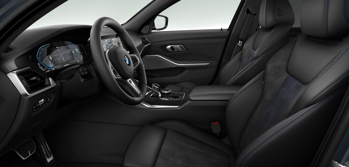 BMW BMW 3er im Innenraum seitlich BMW BMW 3er im Innenraum seitlich