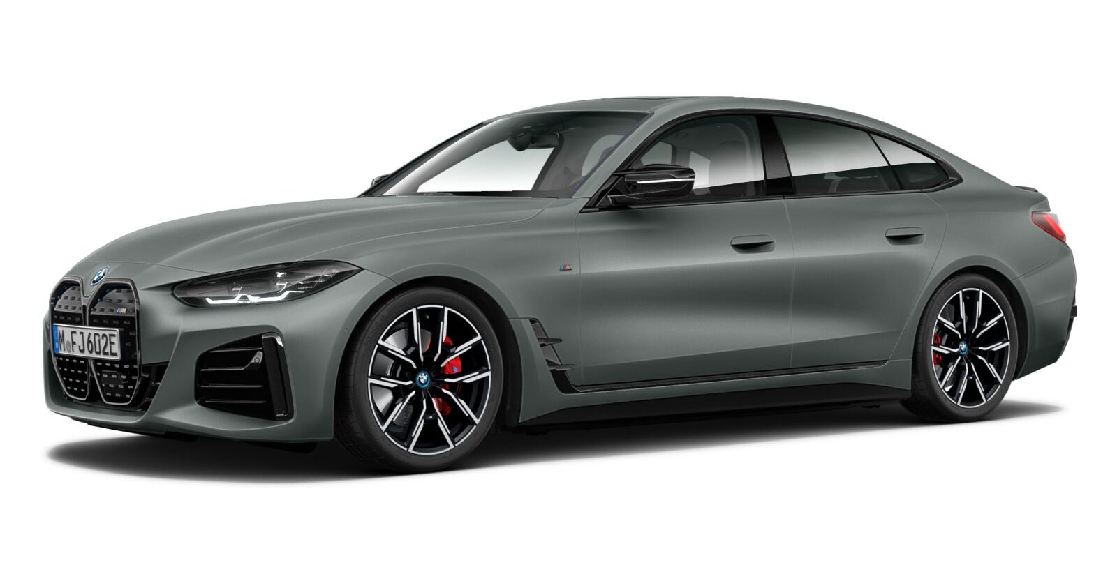 BMW BMW I in Grau von vorne BMW BMW I in Grau von vorne