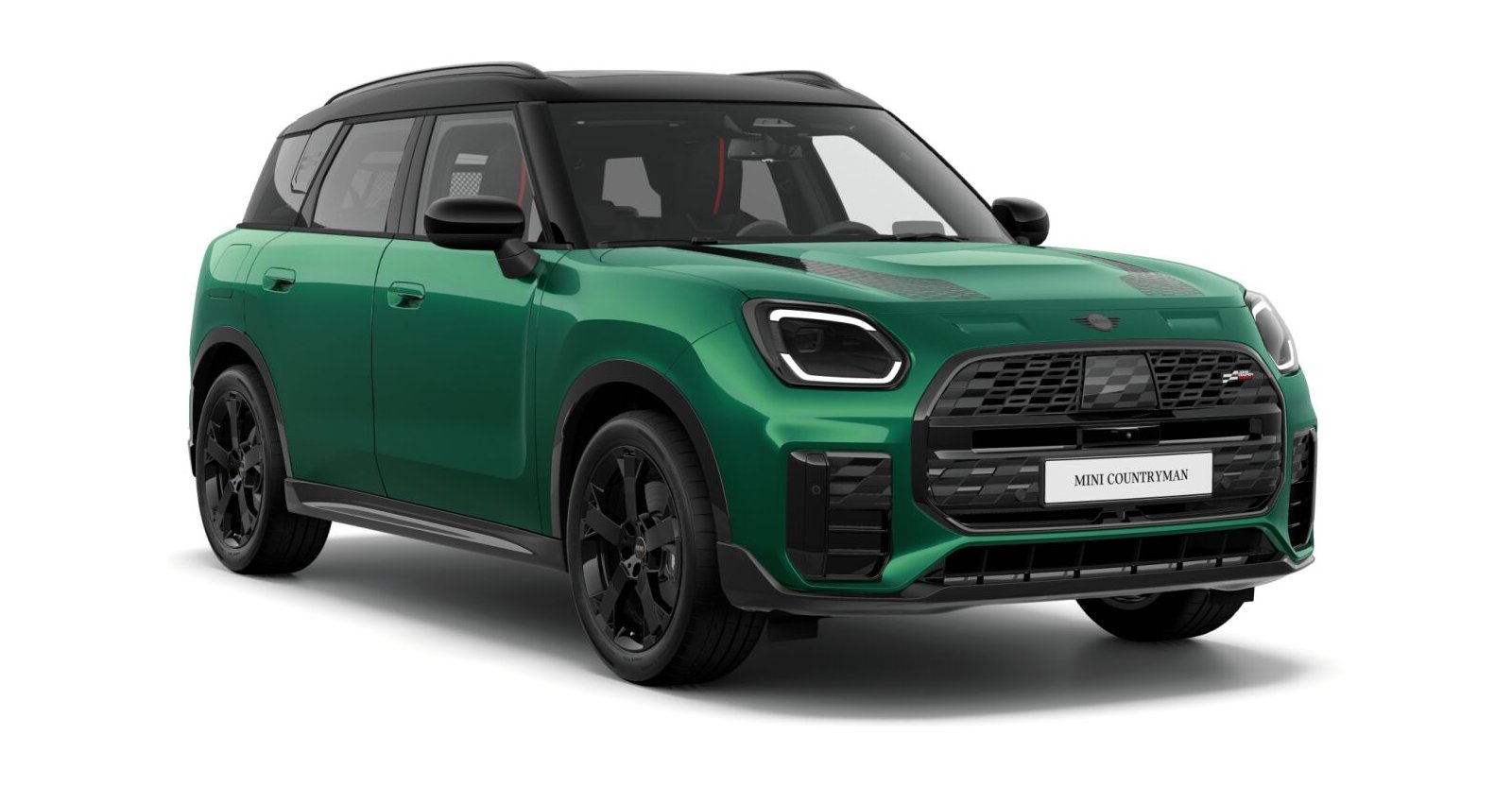 MINI MINI Countryman in Grün von vorne