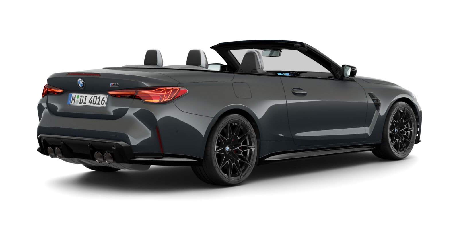 BMW BMW M in Grau von hinten