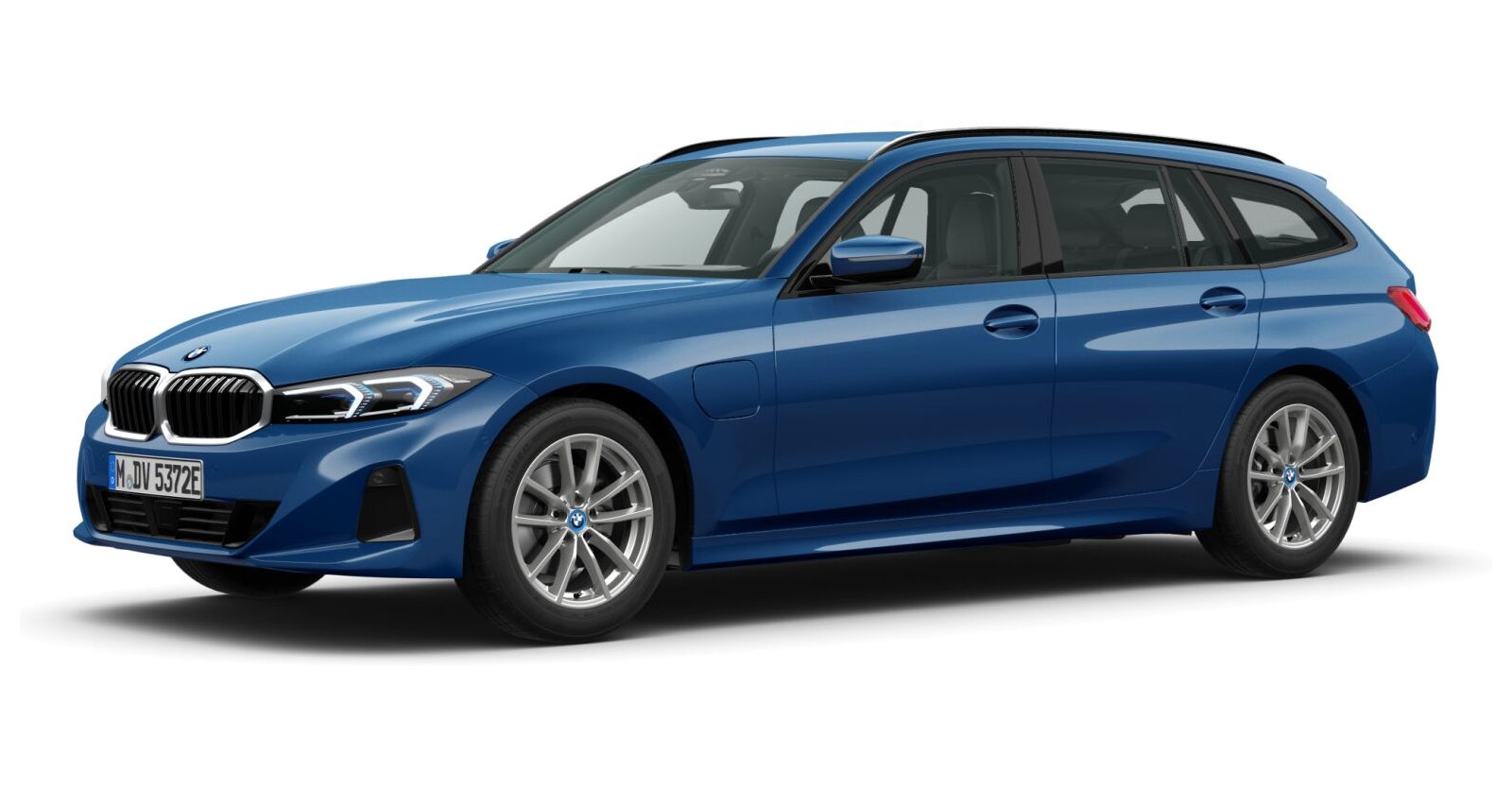 BMW BMW 3er in Blau von vorne