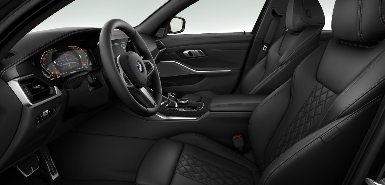 BMW BMW 3er im Innenraum seitlich BMW BMW 3er im Innenraum seitlich