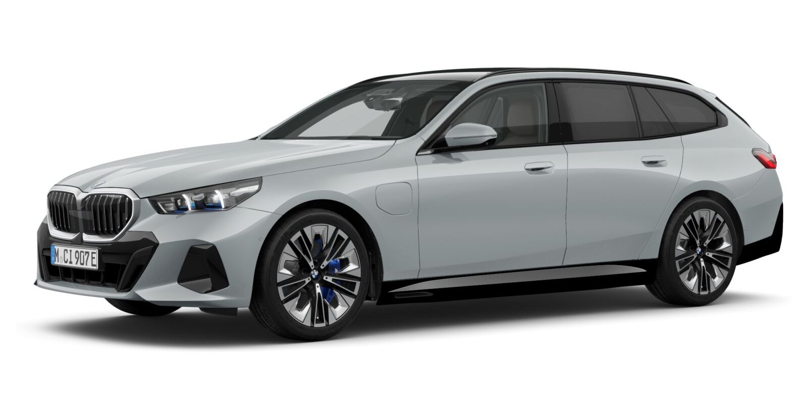 BMW BMW 5er in Grau von vorne BMW BMW 5er in Grau von vorne