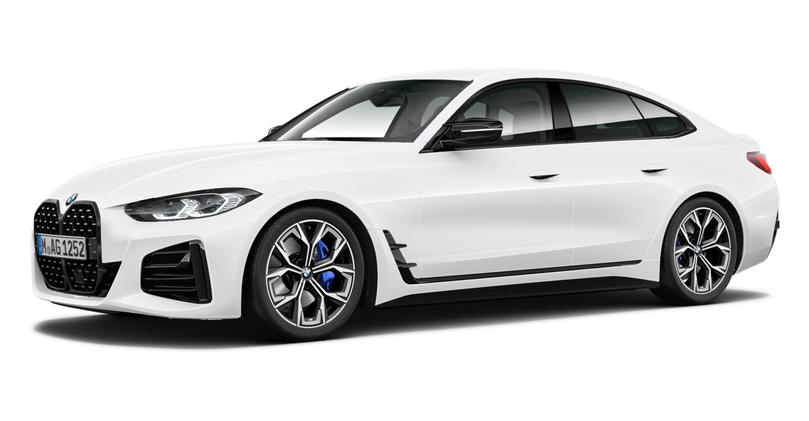 BMW BMW 4er in Weiß von vorne