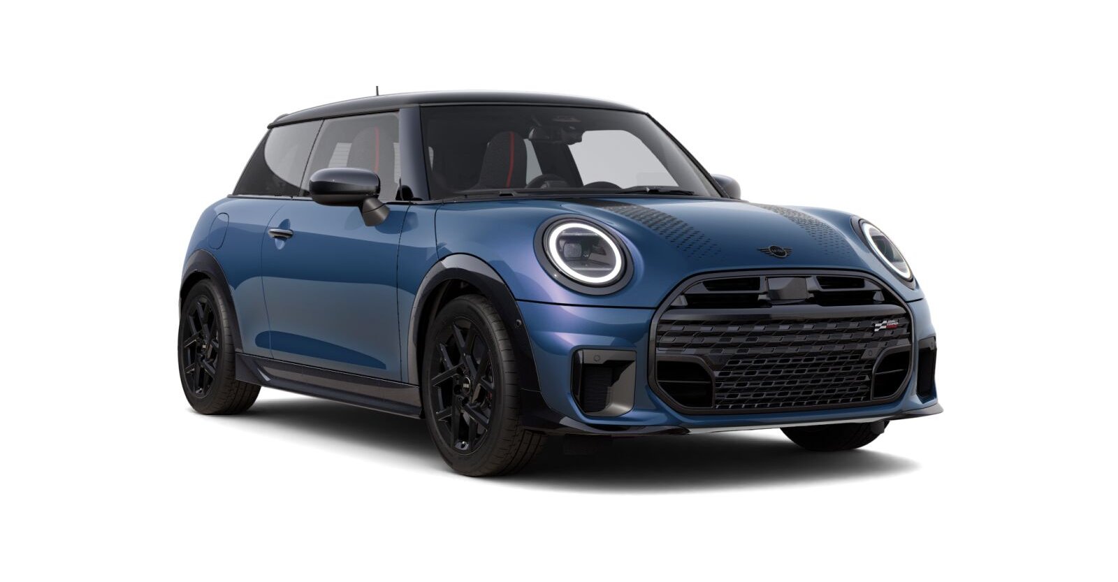 MINI MINI 3-Türer in Blau von vorne MINI MINI 3-Türer in Blau von vorne