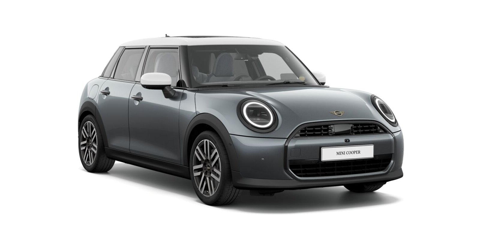 MINI MINI 3-Türer in Grau von vorne MINI MINI 3-Türer in Grau von vorne