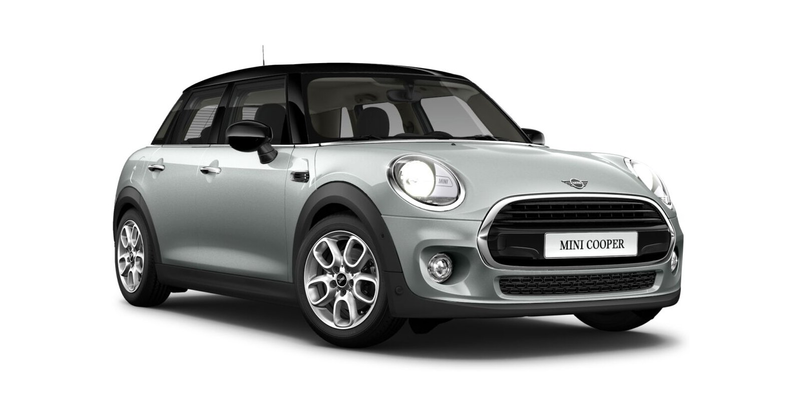 MINI MINI 5-Türer in Silber von vorne MINI MINI 5-Türer in Silber von vorne