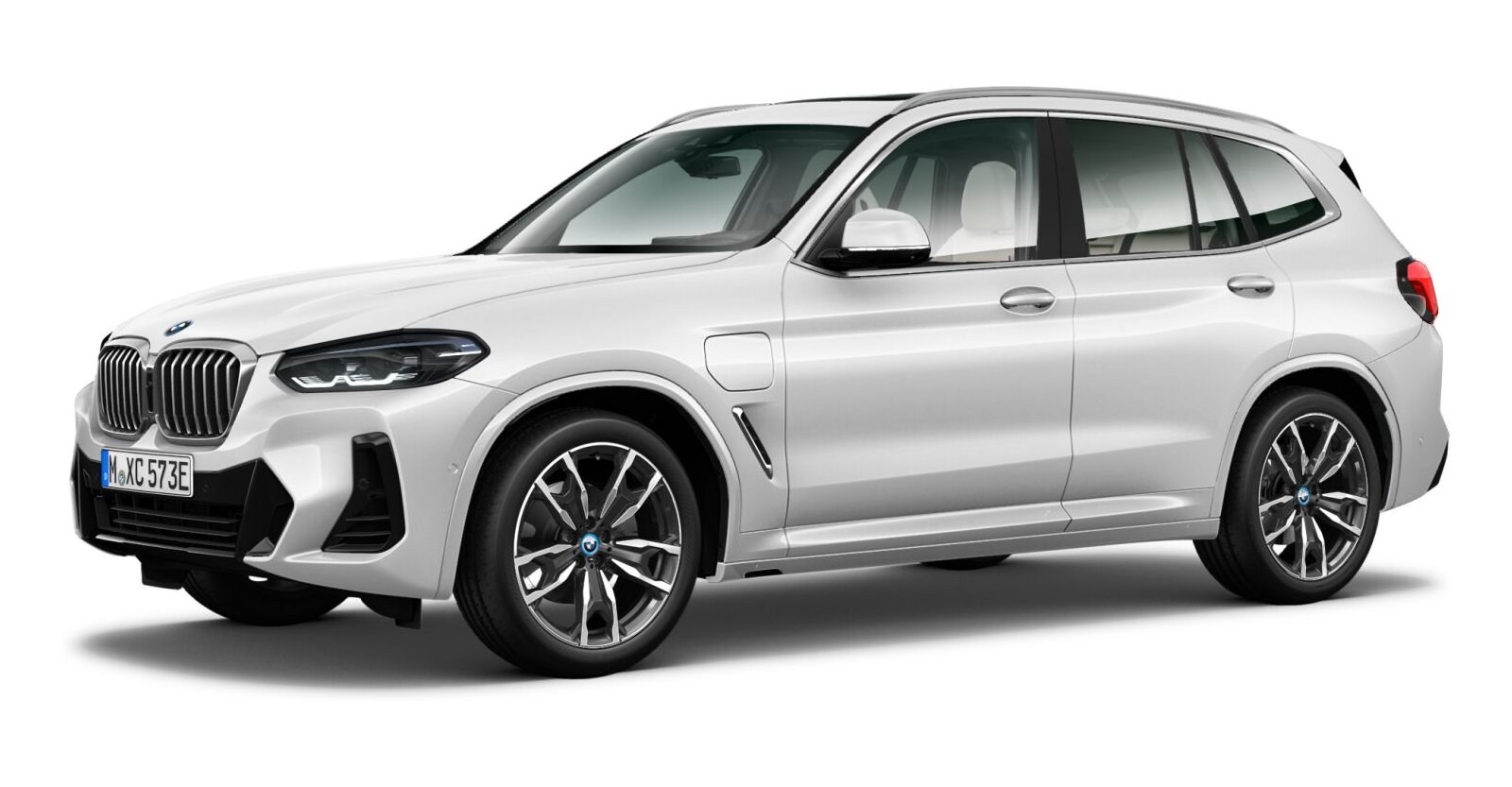 BMW BMW X in Weiß von vorne BMW BMW X in Weiß von vorne