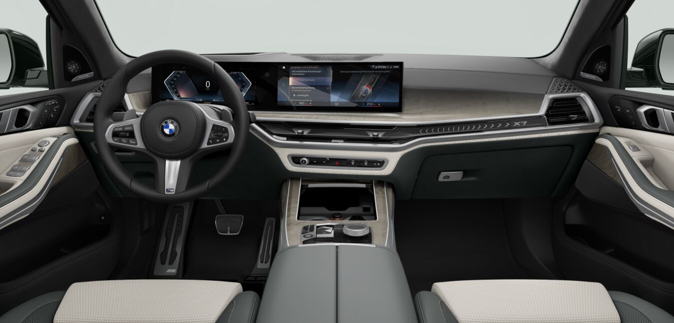 BMW BMW X im Innenraum von vorne