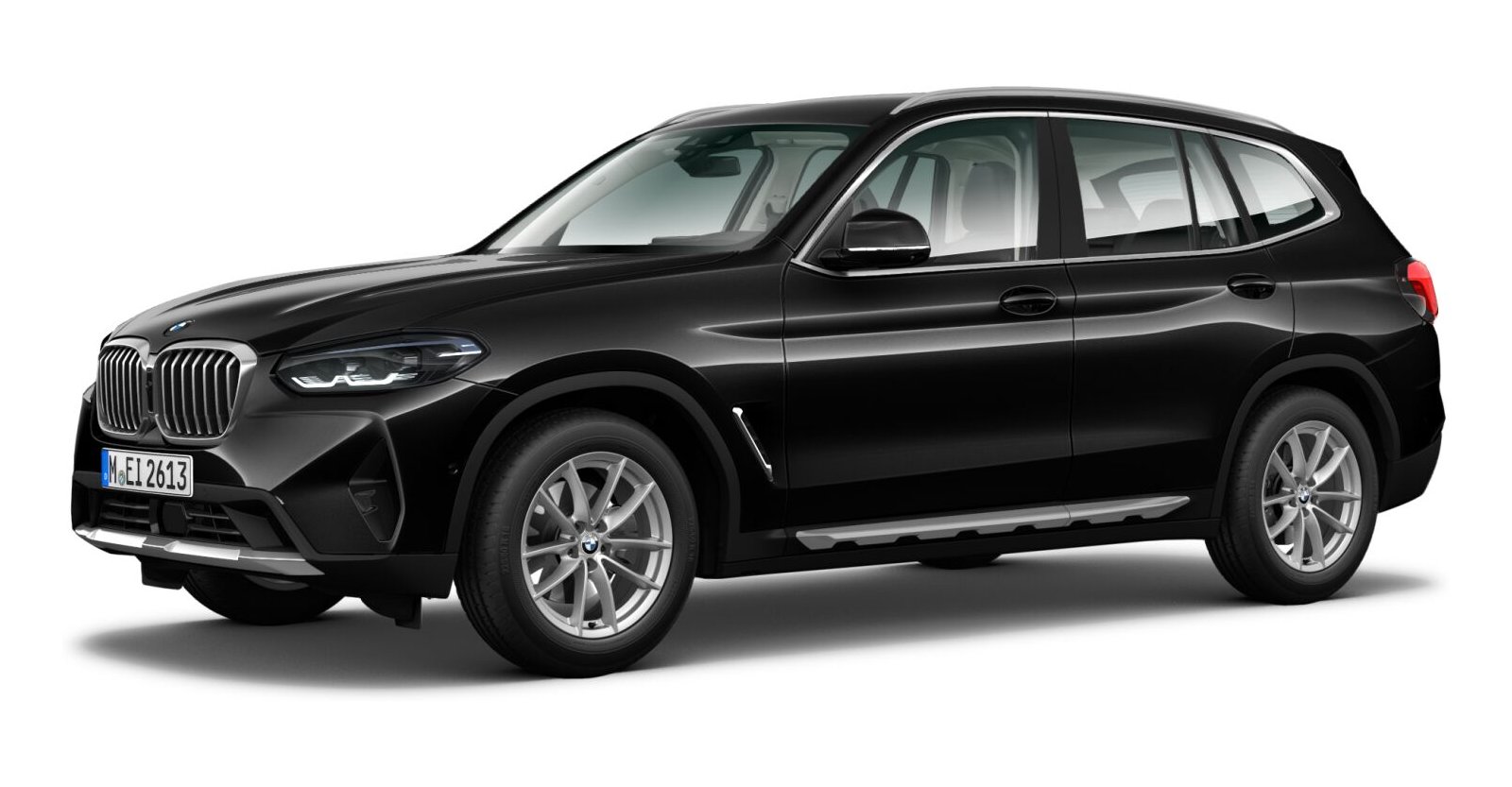 BMW BMW X in Schwarz von vorne