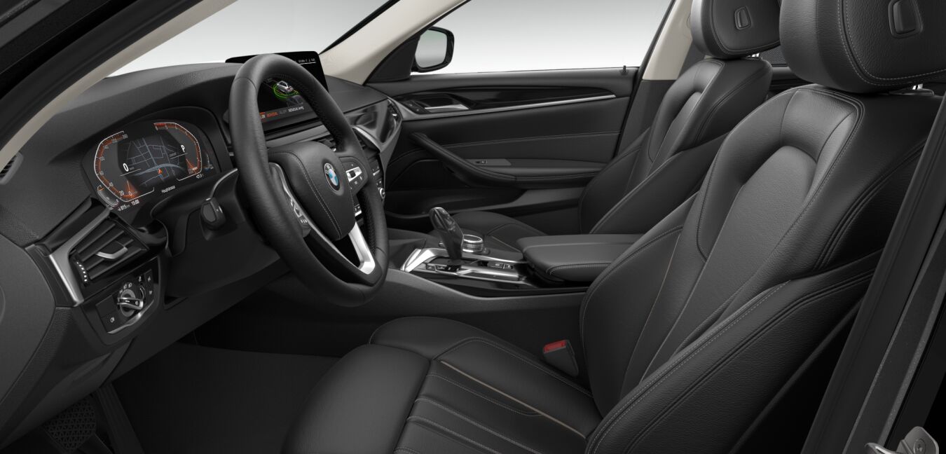 BMW BMW 5er im Innenraum seitlich