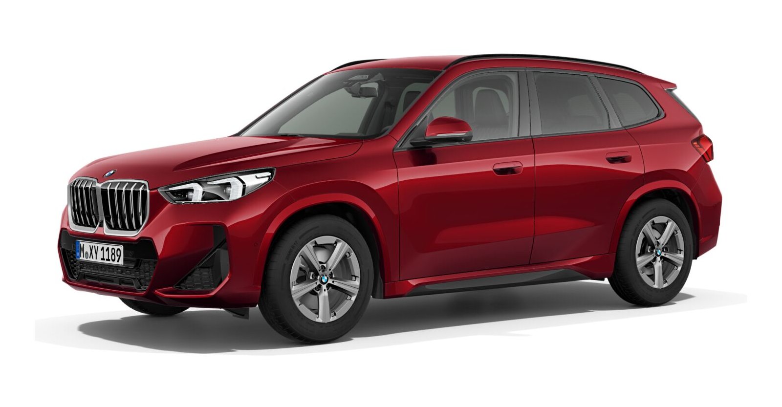 BMW BMW X in Rot von vorne