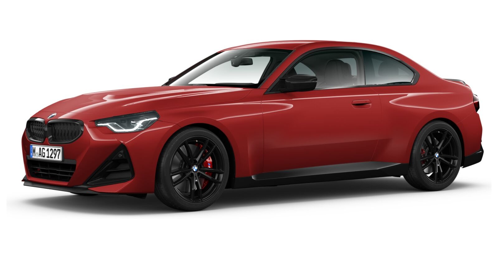 BMW BMW 2er in Rot von vorne BMW BMW 2er in Rot von vorne