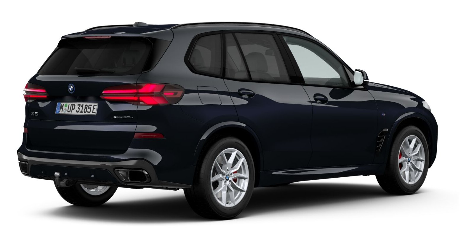 BMW BMW X in Schwarz von hinten BMW BMW X in Schwarz von hinten