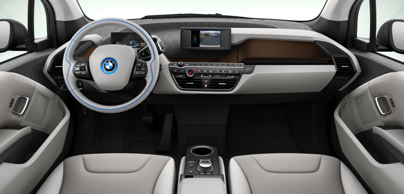 BMW BMW I im Innenraum von vorne