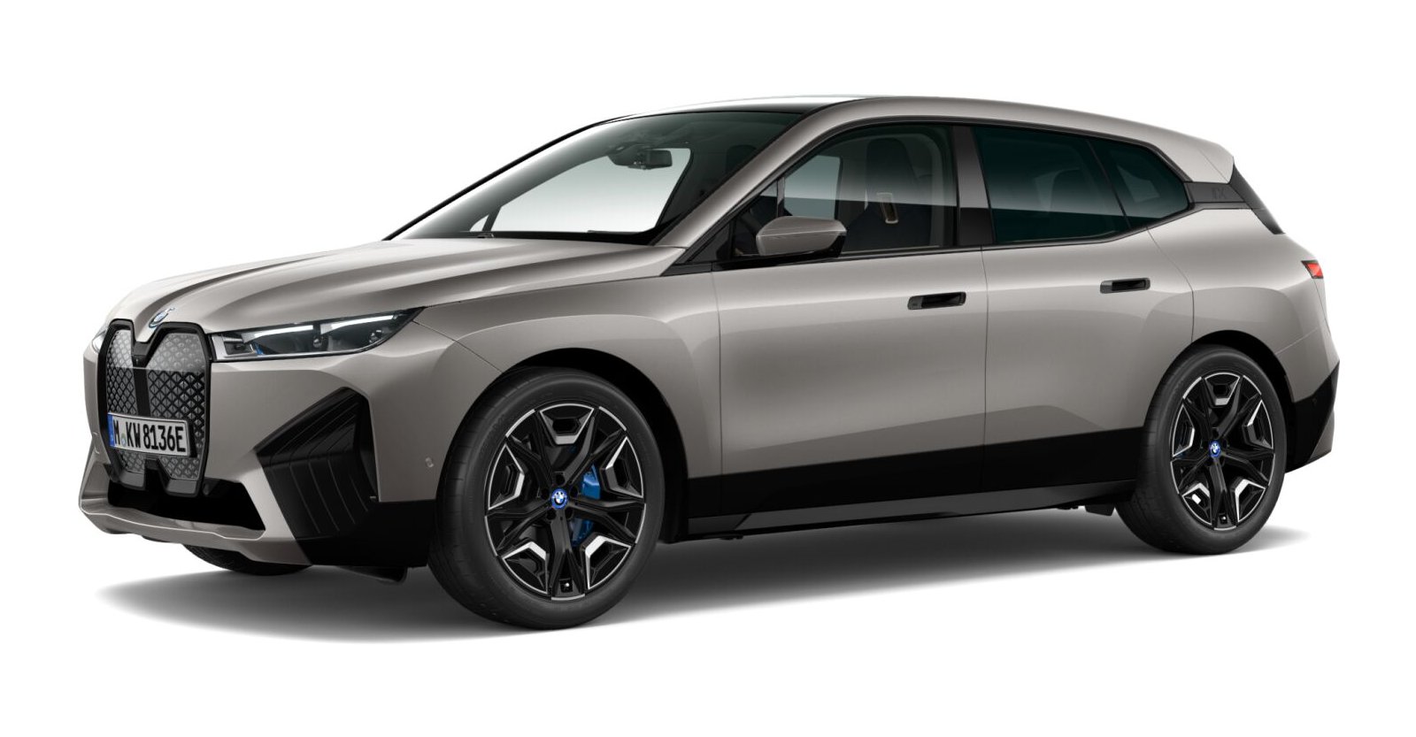 BMW BMW I in Grau von vorne BMW BMW I in Grau von vorne