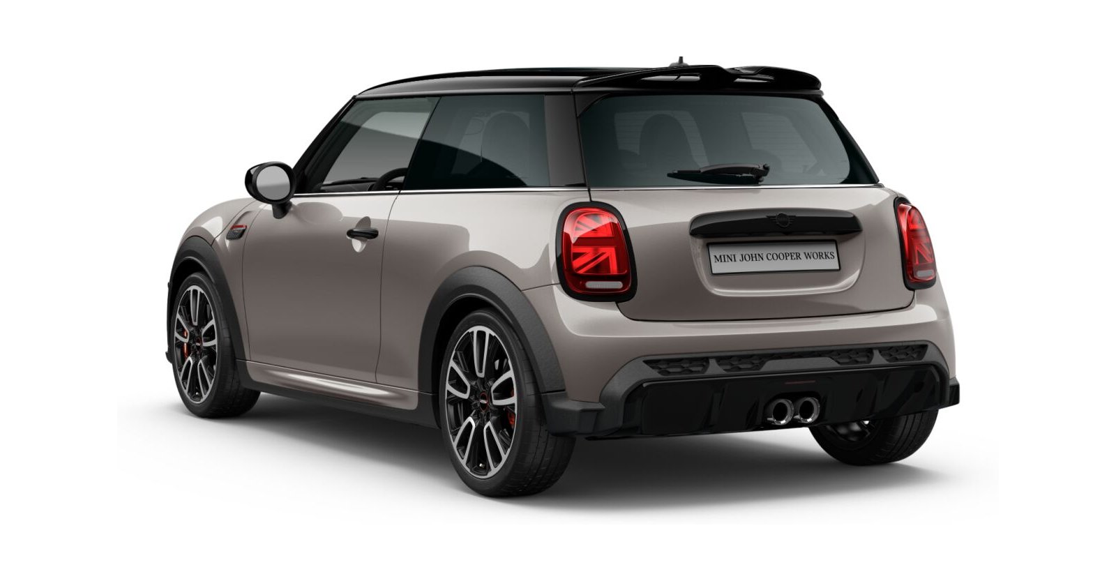 MINI MINI 3-Türer in Grau von hinten MINI MINI 3-Türer in Grau von hinten