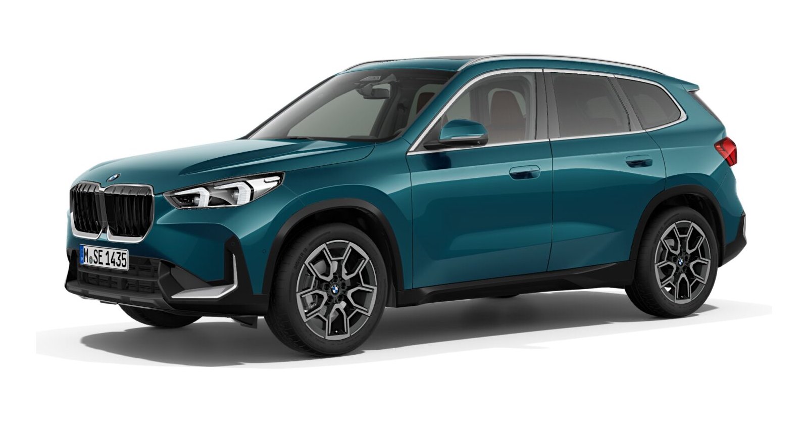 BMW BMW X in Blau von vorne BMW BMW X in Blau von vorne