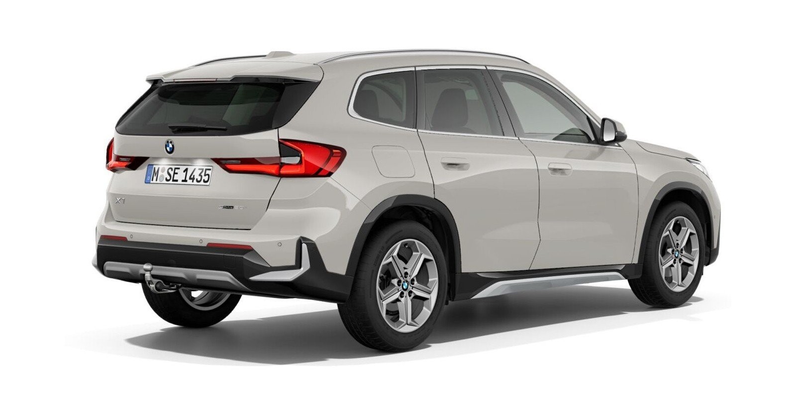 BMW BMW X in Grau von hinten