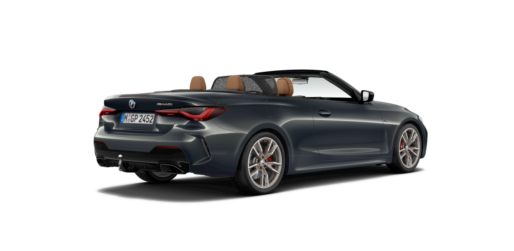 BMW BMW 4er in Grau von hinten BMW BMW 4er in Grau von hinten