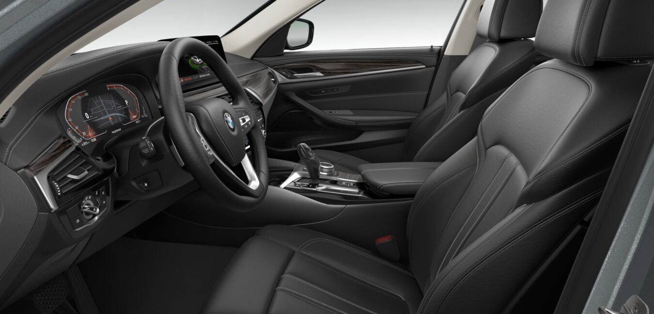 BMW BMW 5er im Innenraum seitlich