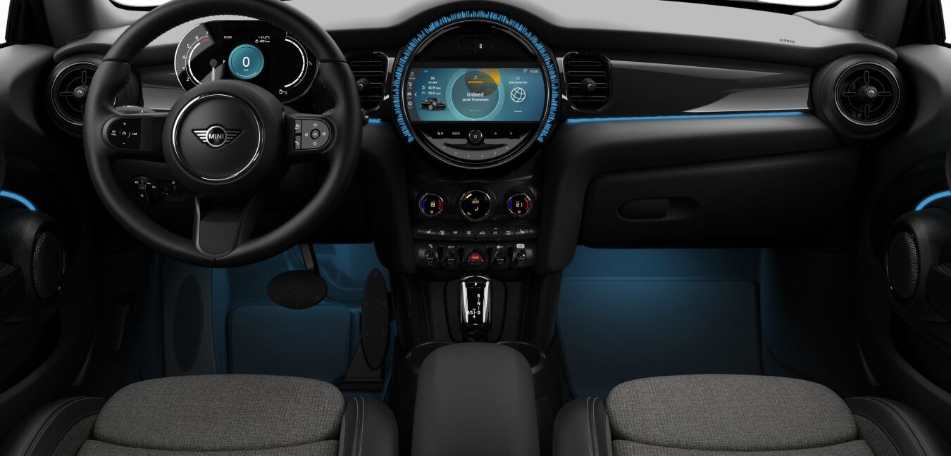 MINI MINI Cabrio im Innenraum von vorne