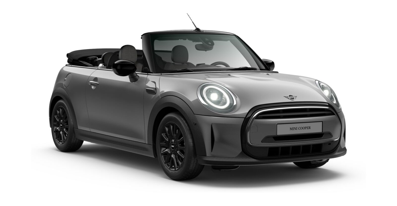 MINI MINI Cabrio in Grau von vorne