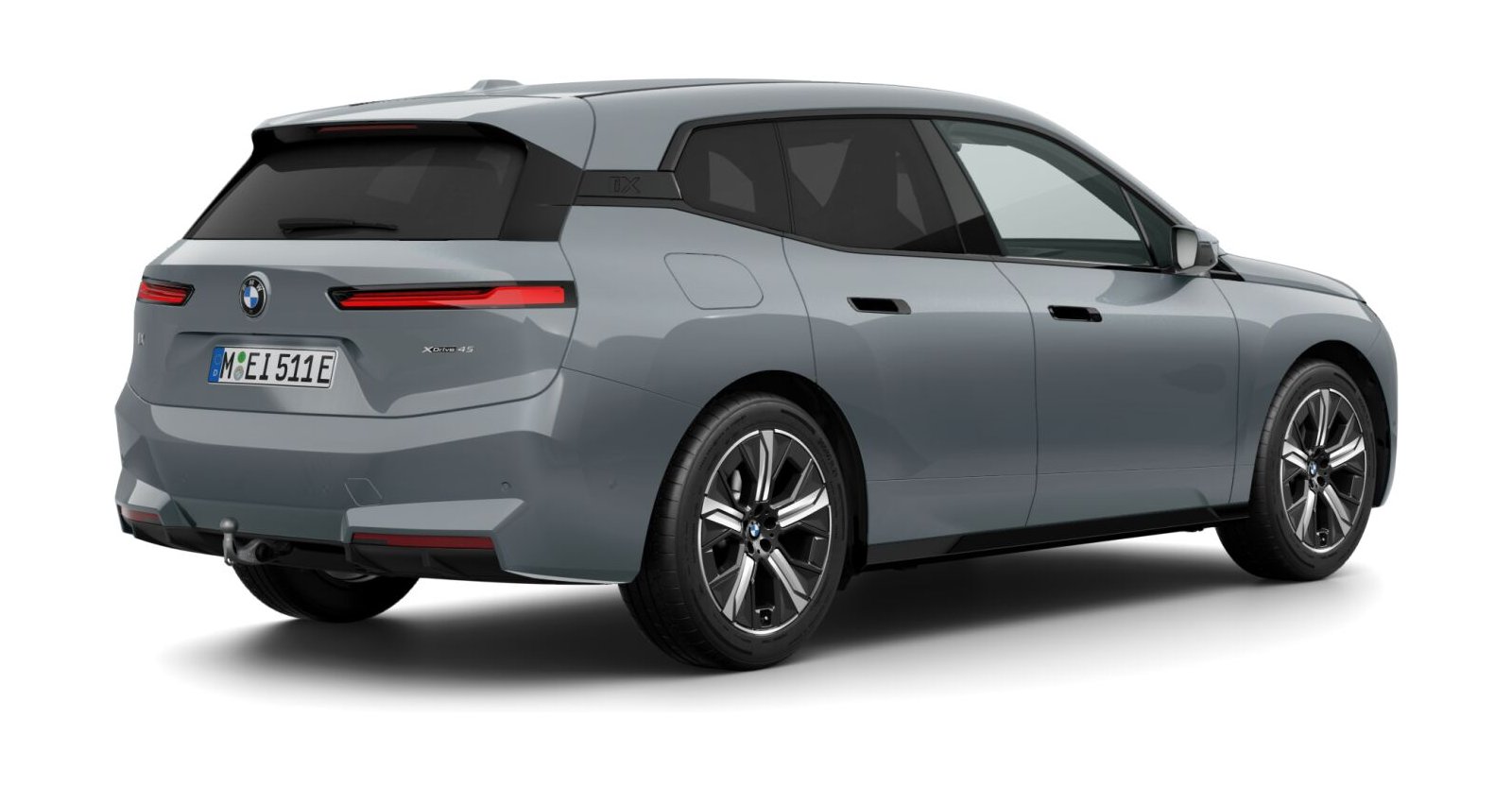 BMW BMW I in Grau von hinten