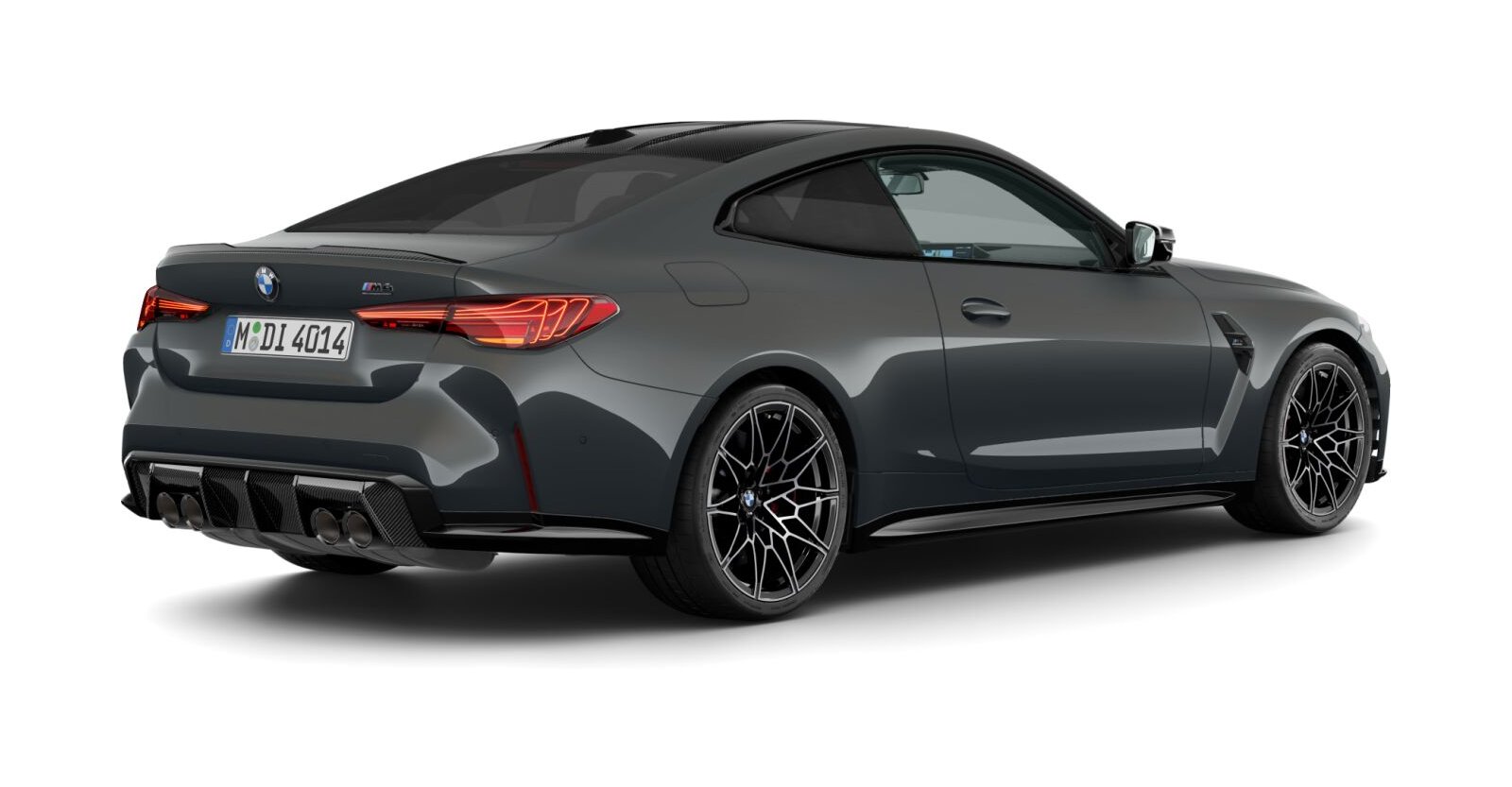 BMW BMW M in Grau von hinten BMW BMW M in Grau von hinten