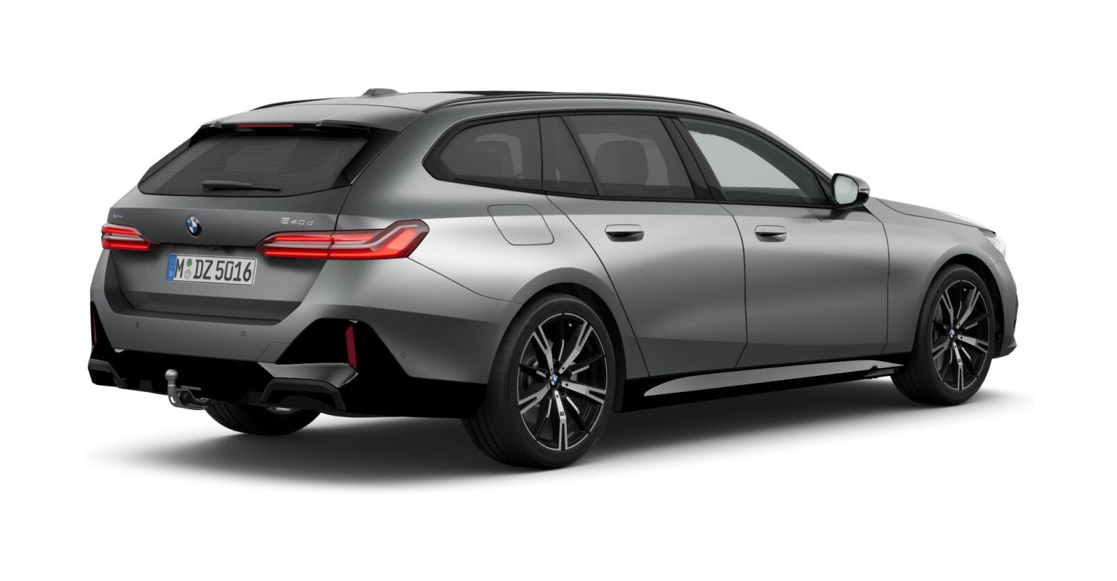 BMW BMW 5er in Grau von hinten BMW BMW 5er in Grau von hinten