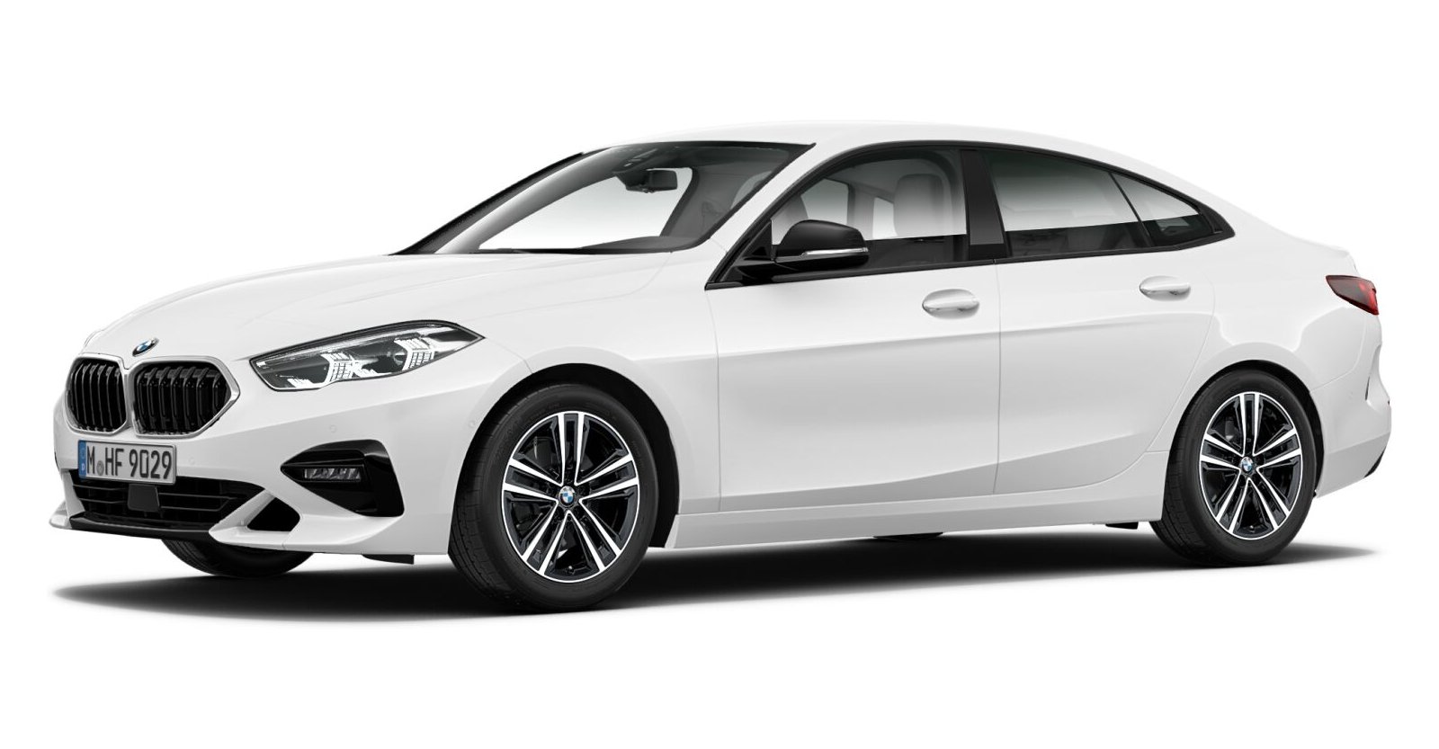 BMW BMW 2er in Weiß von vorne BMW BMW 2er in Weiß von vorne